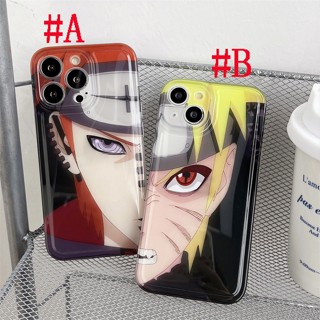 เคสซิลิโคน สำหรับ ไอโฟน iPhone 14 Pro Max 14 Plus iPhone 13 Pro Max iPhone 12 Pro Max iPhone 11 Pro Max Cartoon Uzumaki Naruto นารูโตะ &amp; Pain Silicone Case