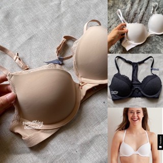 Aerie BRIDGET Real Happy Demi บราดันทรง / ดันทรง โฟมหนา ธรรมชาติ ไร้รอยต่อ Airy Plunge Adem BH