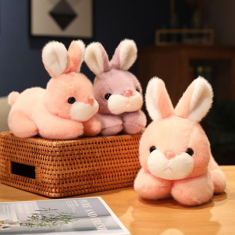 Bo หมอนตุ๊กตากระต่ายน่ารัก แบบนิ่ม เหมาะกับของขวัญ ของเล่นสําหรับเด็ก