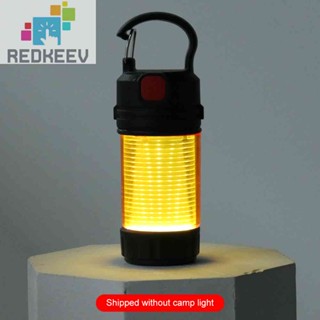 Redkeev โคมไฟตั้งแคมป์ โคมไฟสีส้ม โคมไฟตั้งเต็นท์ โคมไฟสําหรับไฟ ML4
