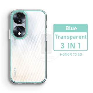 Honor 70 Honor70 เคสโทรศัพท์ TPU พลาสติกแข็ง แบบใส