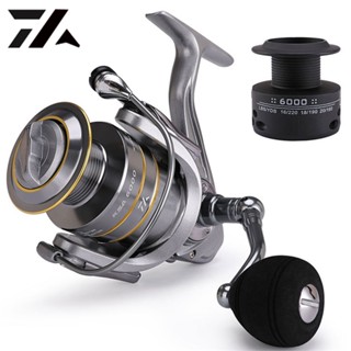 🎣 Original DAIWA KSA รอกตกปลาโลหะ,รอกหมุนคันเบ็ดตกปลาไม่มีการล้างสต๊อก แรงลากสูงสุด15KG