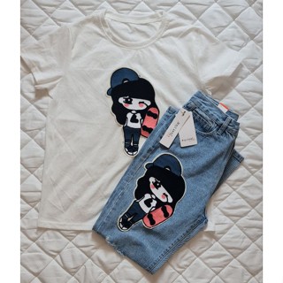 ชุด Set เสื้อ+กางเกง สวย เท่ คุ้มสุดๆพร้อมส่ง มือ1ป้ายห้อย