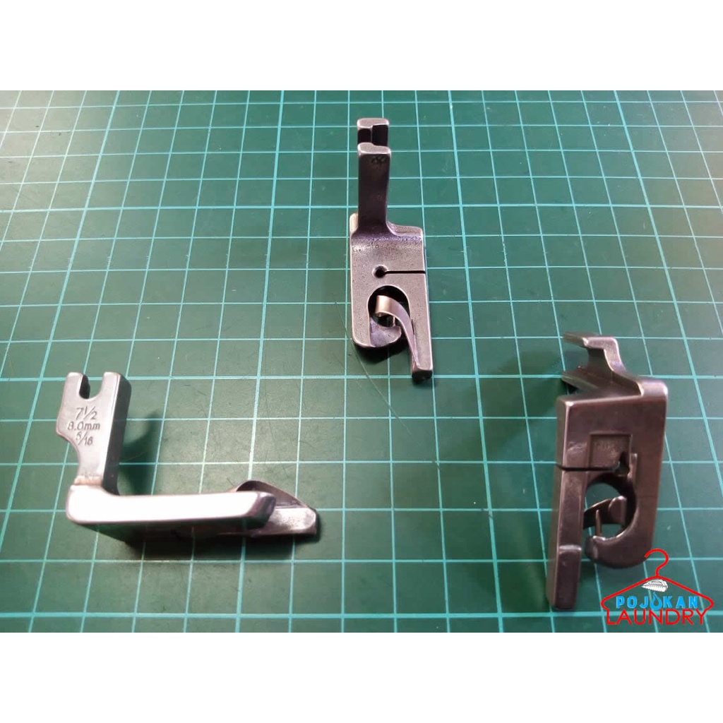 MESIN Wrap Foot / Hem Foot / Industrial Sewing Machine Edge Sewing Foot - Lot 7 1/2 (8 mm)
