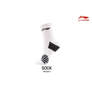 LI-NING ถุงเท้ากีฬา SOCKS รุ่น AWLR234