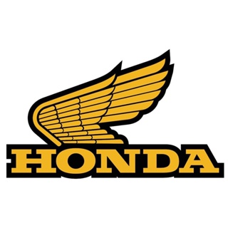 สติกเกอร์ไวนิล ลายโลโก้ Honda สไตล์วินเทจ