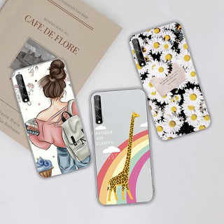 เคสโทรศัพท์ซิลิโคน TPU แบบนิ่ม ลายเพ้นท์ สําหรับ Huawei Y8P 2020 Y8P AQM-LX1 Y 8P 6.3 นิ้ว