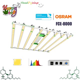 [ส่งฟรี] ไฟปลูกต้นไม้ Mars hydro FC-E 8000 Grow Bars 800W 8 Bars IR UV ไฟบาร์ LED Grow light FC-E8000 / FC-E 1000W