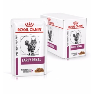 อาหารแมวโรคไต Royal canin RENAL WITH FISH รสทูน่า 1 ซอง ขนาด 85 กรัม