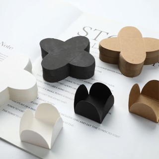 ถ้วย ถาดรองช็อคโกแลต กระดาษคราฟท์ 3 สี แพค 20 ชิ้น Mini Choc…