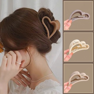 Korean Fashion Simple Temperament Various Shapes Acrylic Grab Clip Hair Clip