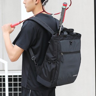 กระเป๋าแบดมินตันรุ่นใหม่ของเกาหลีกระเป๋าเป้สะพายหลังผู้ชายและผู้หญิง 3 ชิ้นของแท้ความจุขนาดใหญ่กีฬากระเป๋าแบดมินตันเด็ก