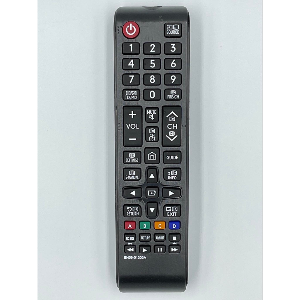 รีโมททีวี  Samsung  รุ่น BN59-01303A  **รุ่นและปุ่มคำสั่งเหมือนเดิม จะใช้งานได้ครบ**