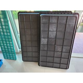ถาดเนื้อหนา ขนาด 60 x 100 cm (T2XL) เนื้อหนา พลาสติกเหนียวแข็งแรง กะบะทราย