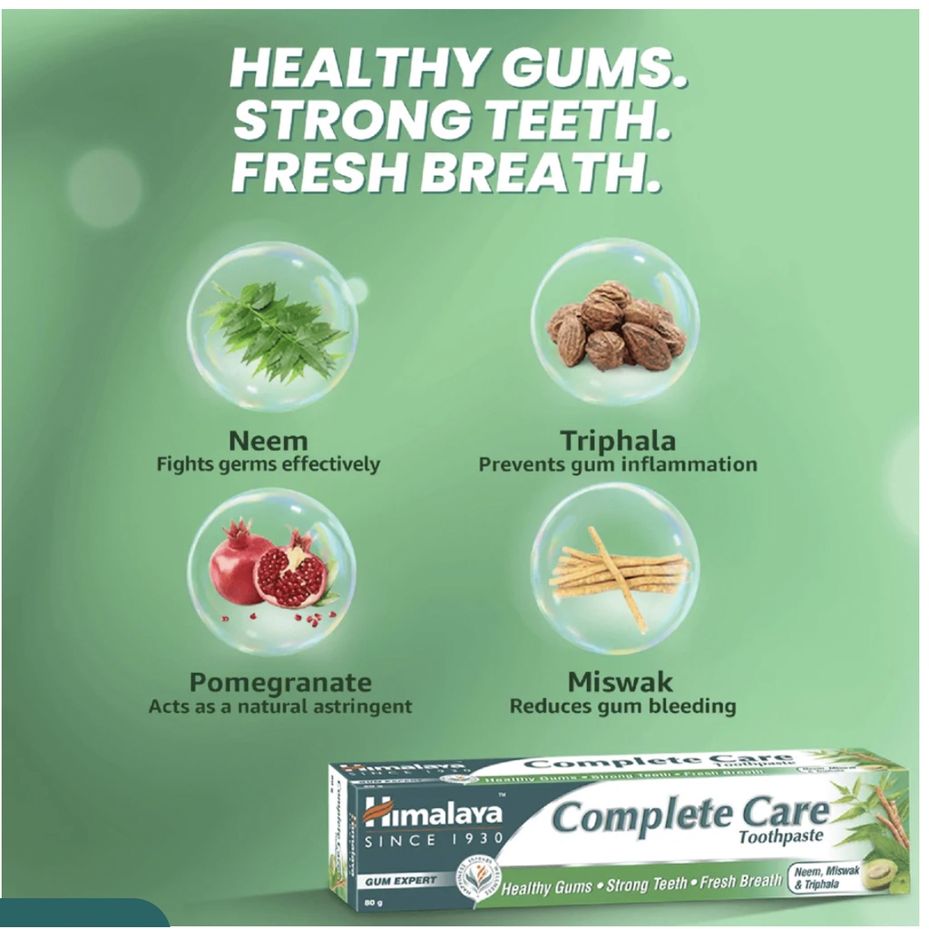 Himalaya Complete Care ยาสีฟันสูตรคอมพลีทแคร์