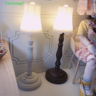 [TinChingT] โคมไฟ LED เฟอร์นิเจอร์จิ๋ว สําหรับตกแต่งบ้านตุ๊กตา 1:12