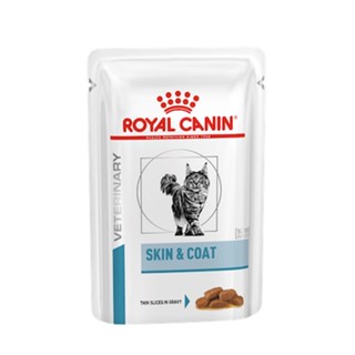 Royal Canin อาหารแมวประกอบการรักษาโรคผิวหนัง ชนิดเปียก (SKIN &amp; COAT GRAVY) 85 g