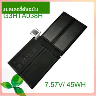 เริ่มแรก  แบตเตอรี่โน้ตบุ๊ค G3HTA038H 7.57V 45WH/5940mAh For Pro 5 1796 Series  12.3&amp;#39;&amp;#39; inch Tablet PC DYNM02