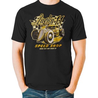 เสื้อยืดแขนสั้น พิมพ์ลายรถแข่ง Junkyard Race Car ขนาดใหญ่ และสูง สําหรับผู้ชาย