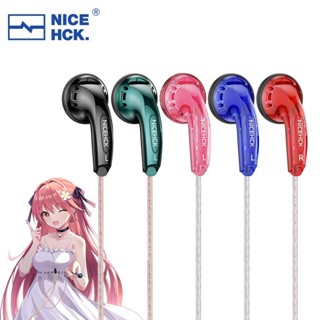 Nicehck YD30 หูฟังไมโครโฟนไดนามิก HD HIFI 3.5 มม. 15.4 มม. สําหรับเล่นเกม IEM EB2S