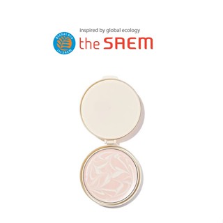 [THE SAEM] Snail Essential Tone Up Essence Pact 15g (Refill)  เอสเซนส์หอยทาก (รีฟิล) สินค้าเกาหลีแท้ๆส่งตรงจากเกาหลี