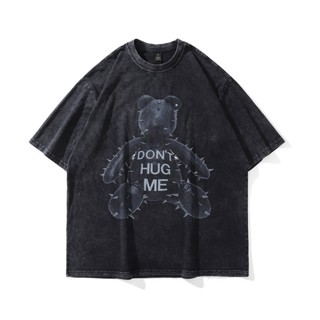 💯🔥เสื้อยืด OvERsiZE ฟอกสไตล์วินเทจ