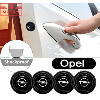 Opel 4/8/12 ชิ้น รถยนต์ ประตูรถกันกระแทก ปะเก็ ซิลิโคนกั ลูกยางกันกระแทก สติ๊กเกอร์ g H J K Insignia Vivaro Zafira Mokka Corsa Vectra Astra