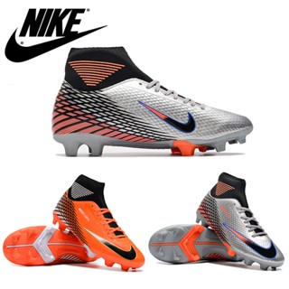 Nike mercurial Soccer Shoes high Top รองเท้าฟุตบอล รองเท้าฟุตซอลกลางแจ้งและในร่ม