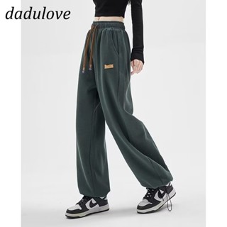 DaDulove💕 New Korean Style Loose Womens Casual Pants High Waist Sports Pants Plus Size Fashion Womens Clothing