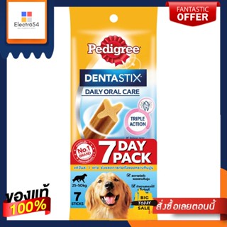 เพดดิกรี เดนต้าสติกสุนัขใหญ่7แท่ง 270ก TPEDIGREE DENTA STIX LARGE 7PCS. 270G T