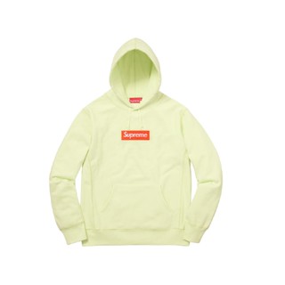 Supreme Box Logo Hooded Sweatshirt (PALE LIME)