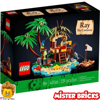 LEGO® 40566 Ray the Castaway - Unique Adventure-Themed Building Set for LEGO Collectors and Fans