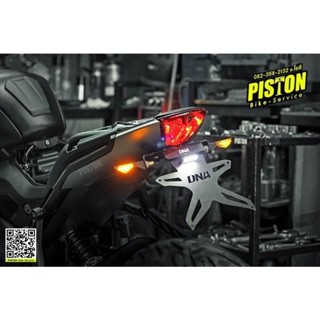 Trident660 ปี22 ท้ายสั้นDNA พับได้/ไม่พับ พร้อมเพลท by Pistonbike