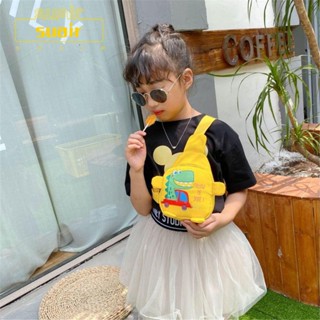 SUAIR School Bags Cute Preschool Kids Toddler Sling Bag Dinosaur Cartoon