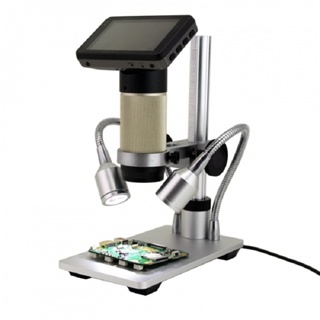 ADSM201 HDMI Electronic Microscope 10X-300X Digital Microscope Camera For Phone Watch Circuit Board Soldering Repair Mag