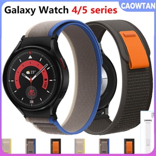 สายนาฬิกาข้อมือไนล่อน สําหรับ Samsung Galaxy watch 5 4 44 มม. 40 มม. 4 classic 42 46 มม. correa 20 มม. Galaxy 5 pro 45 มม.