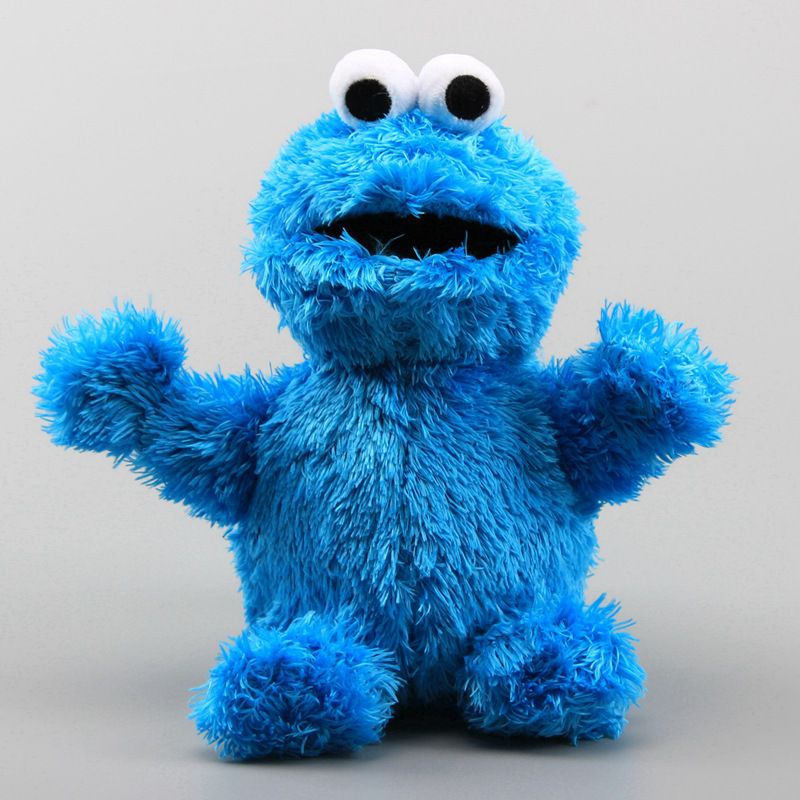 ใหม่ ของเล่นตุ๊กตา Elmo และ Cookie Monster ขนาดใหญ่ 30 ซม. สําหรับเด็ก