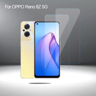 กระจกนิรภัยกันรอยหน้าจอ HD คริสตัล สําหรับ OPPO Reno 8Z 5G Reno8 Z Reno 8 8Z 7 7Z 6 6Z 5 Lite 4 3 Pro 5F 5G 4G Reno7 Z Reno6 Z 2 ชิ้น