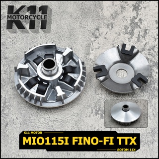 ชามใส่เม็ด mio115i fino-fi/115iรุ่นหัวฉีด ttx ชามเม็ดเดิม ชามหน้า มีโอ ฟีโน่ ชามในล้อขับสายพานหน้า งานเกรด A สินค้าใช้ดี