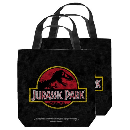 Jurassic Park "Classic Logo กระเป ๋ าโท ้ ท - 4 ขนาด T9SH