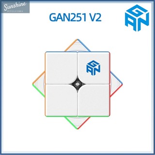 GAN 251 V2 2x2 รูบิก ของเล่นเพื่อการศึกษา GES+ Puzzle ที่ไม่มีสติปัญญา