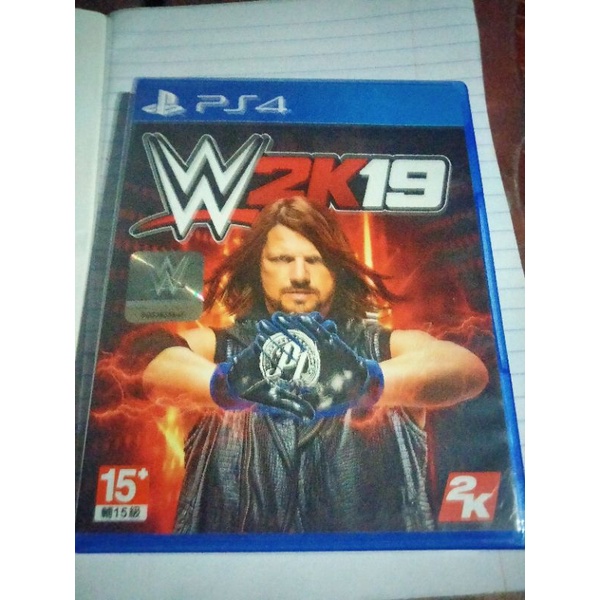 แผ่นเกมมือสอง WWE 2K19