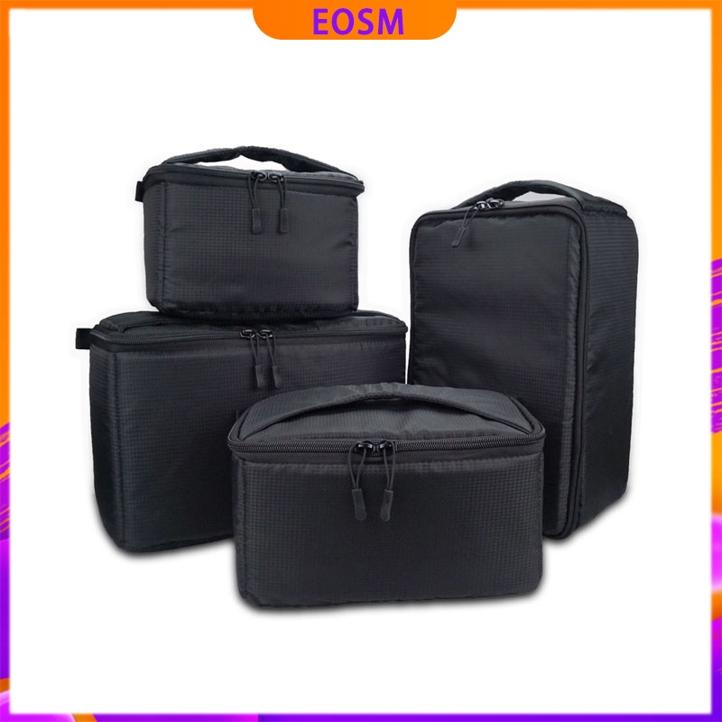 EOSM กระเป๋ากล้อง กระเป๋าเป้สะพายหลัง เหมาะสำหรับกล้อง Canon Nikon SONY DSLR Camera Bag