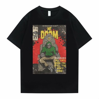 เสื้อแฟชั่นผญ2022 อื่นๆ อะนิเมะญี่ปุ่น MF ALL Doom กราฟิกพิมพ์เสื้อยืดตลกผู้ชายผู้หญิงลําลองเสื้อยืดขนาดใหญ่แขนสั้นผู้ชา