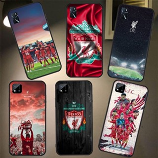 เคสโทรศัพท์มือถือแบบนิ่ม ลาย Liverpool H สีดํา สําหรับ Realme C11 C12 C15 C17 C20 C21 C21Y