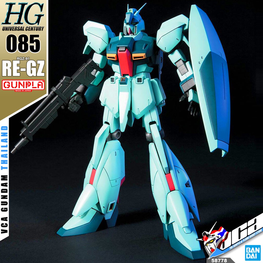 VCA ⭐️ BANDAI GUNPLA HIGH GRADE UNIVERSAL CENTURY HGUC HG 1/144 RGZ-91 RE-GZ โมเดล กันดั้ม กันพลา VC