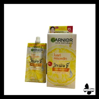 Garnier Skin Naturals Bright Complete Vitamin C Serum Cream SPF30PA+++6ซอง การ์นิเย่ สกิน เนเชอรัล ไลท์ คอมพลีท ไวท์สปีด