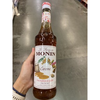 น้ำเชื่อม กลิ่น คาราเมล Le Sirop De Monin Caramel ( Monin Brand ) 700 Ml. เลอ ซีรอพ เดอ โมนิน คาราเมล