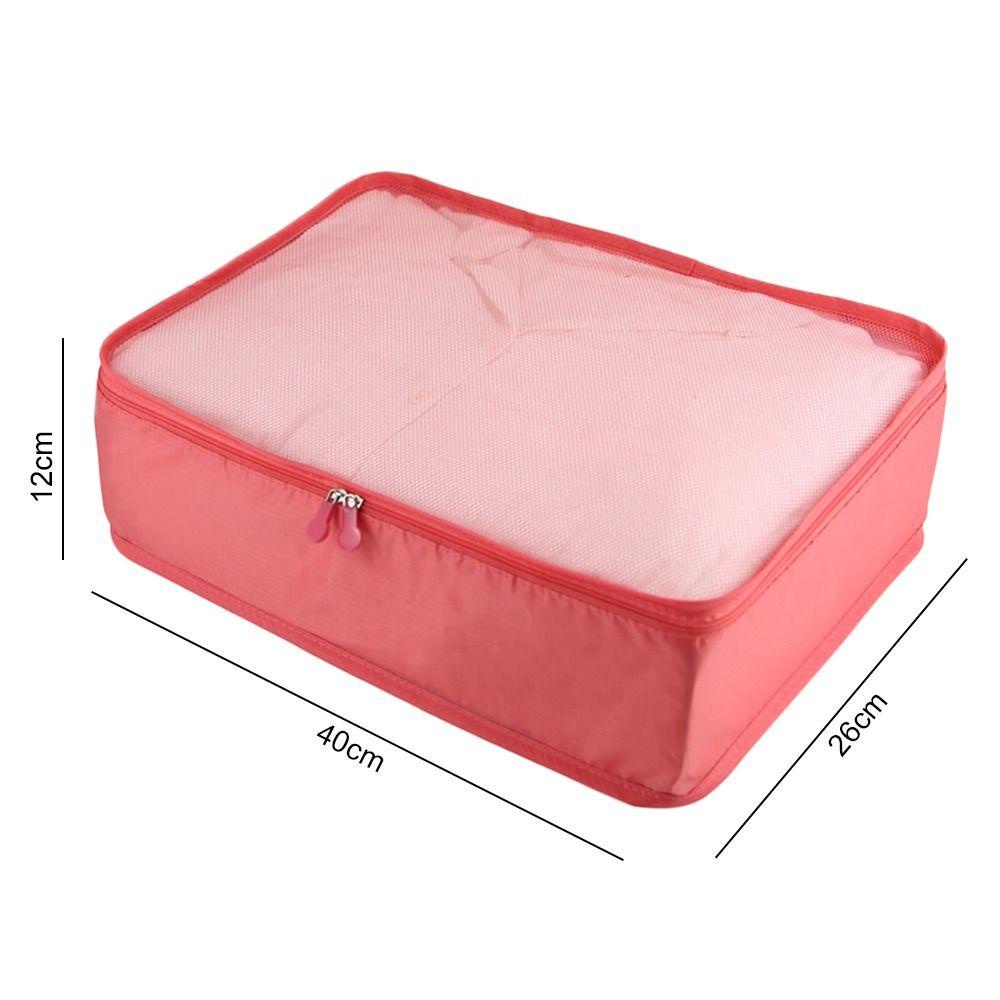 Uumir Travel Storage Bag กระเป๋าเก็บเสื้อผ้าแบบพับได้กระเป๋าจัดระเบียบเสื้อผ้าด้านใน Sorting