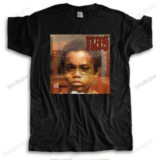 เสื้อยืดเด็กผช ที่กําหนดเอง Nas Illmatic ปกอัลบั้ม Hiphop กราฟิก Teeshirt ของขวัญสําหรับผู้ชายหญิง Unisex O-คอ Streetwea